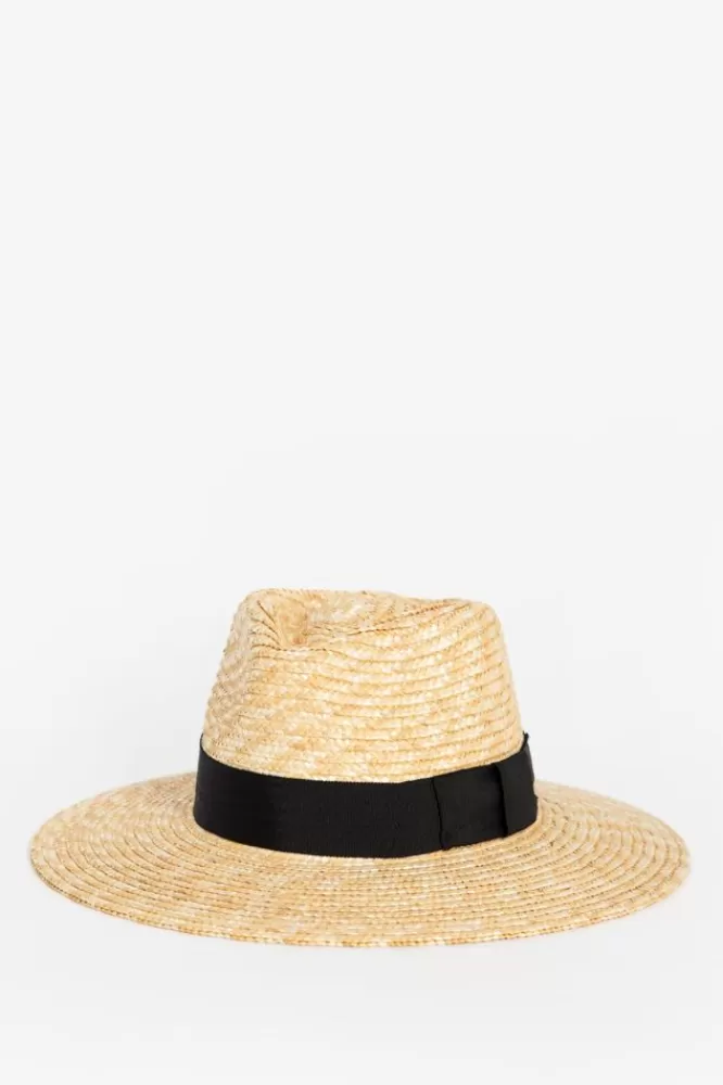 Dames Brixton Hoeden En Petten- Joanna Short Brim Hoed Honey