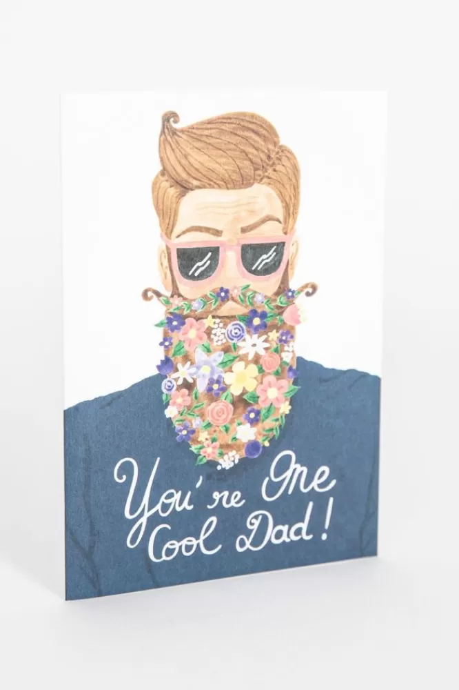 Claire Leina Company Stationery- One Cool Dad Wenskaart