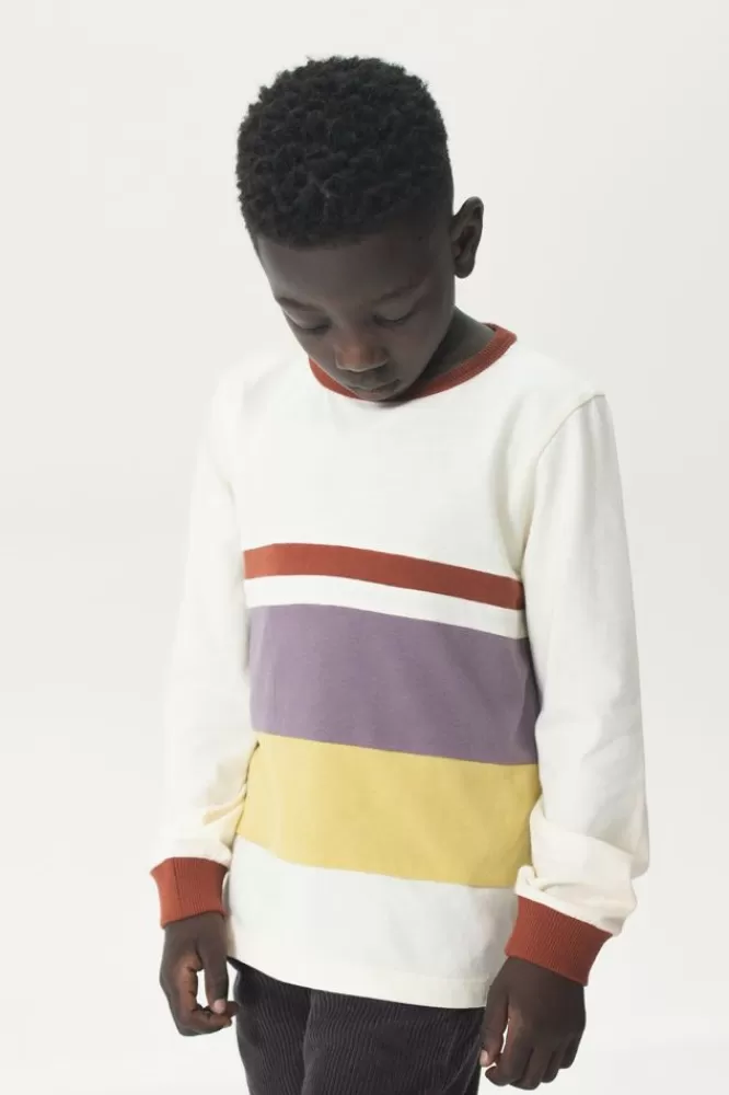 Kids * T-Shirts En Polo's-Colourblock Longsleeve T-Shirt