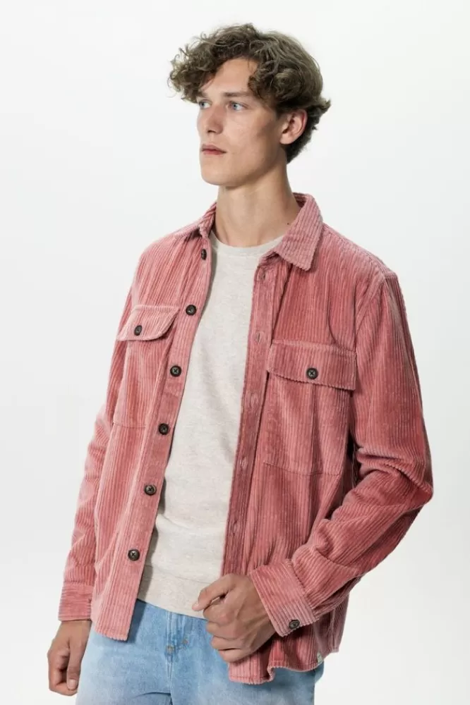 Heren * Overhemden-Corduroy Overshirt