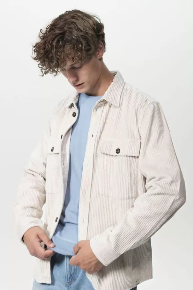 Heren * Overhemden-Corduroy Overshirt