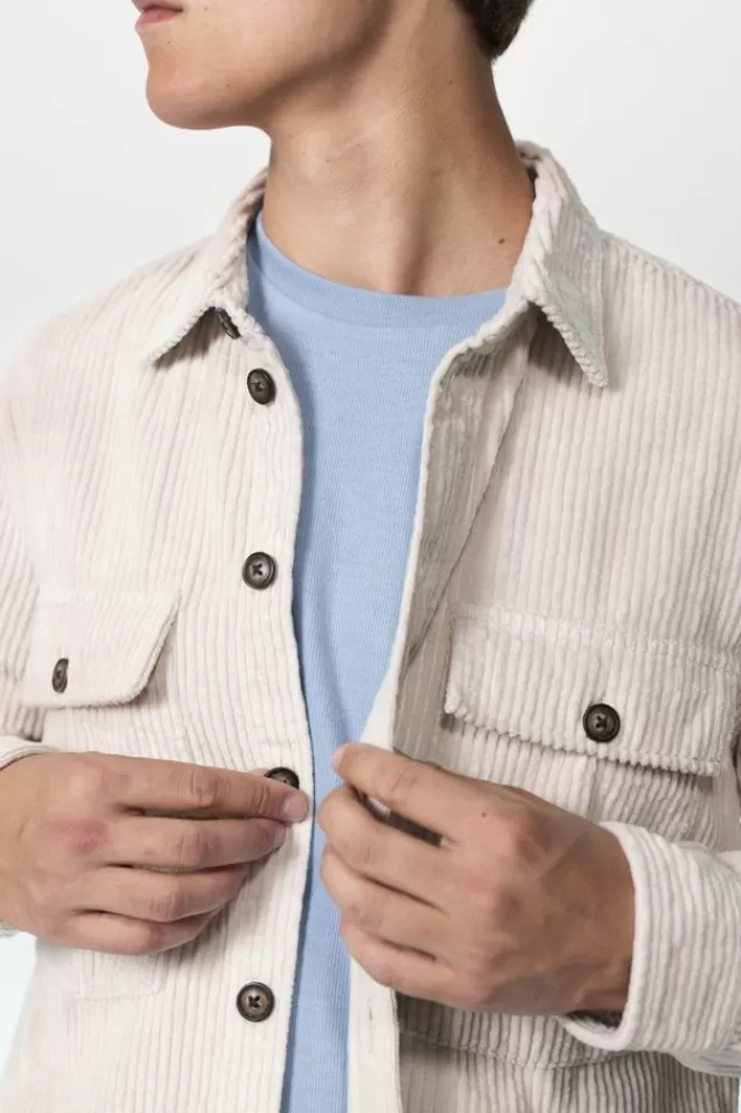 Heren * Overhemden-Corduroy Overshirt