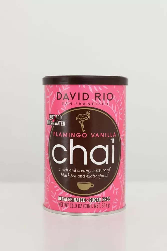 * Food-David Ri Chai Latte Flamingo Vanilla