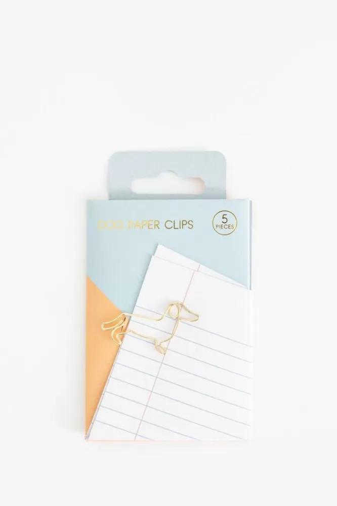 * Stationery-Dog Paper Clips (5 Stuks)