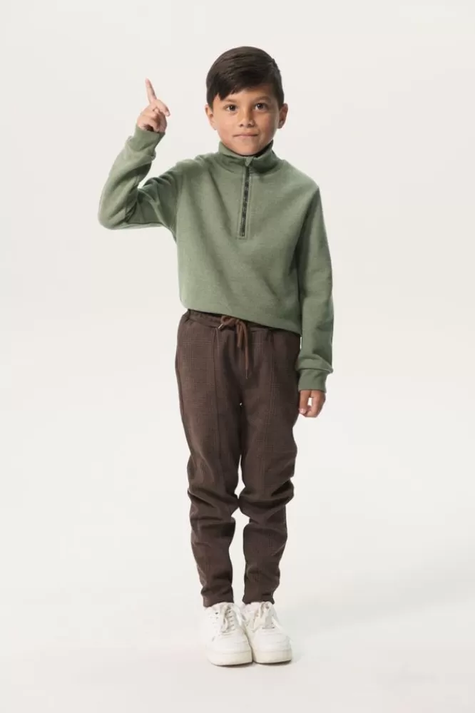 Kids * Truien En Vesten-Donker E Sweater Met Rits