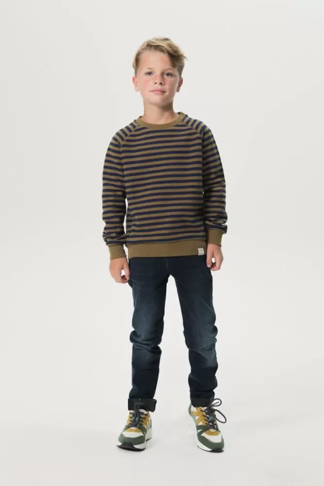 Kids * Jeans-Donkerblauwe Jog Denim Jeans