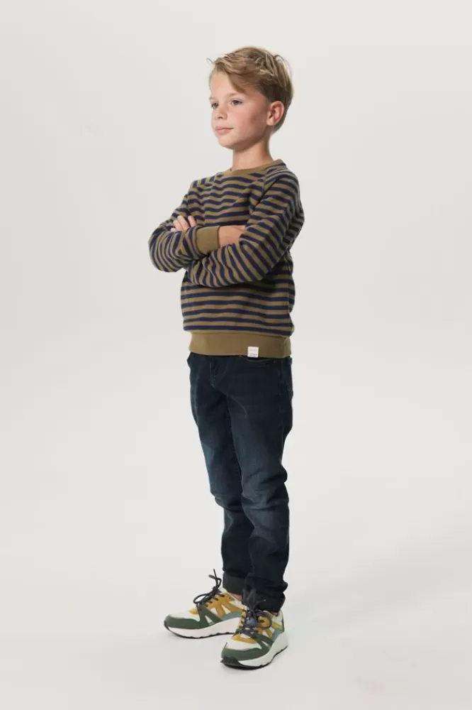 Kids * Jeans-Donkerblauwe Jog Denim Jeans