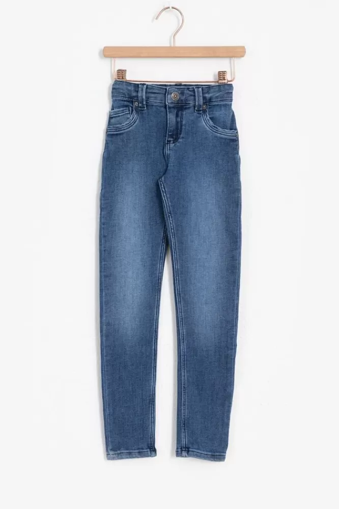 Kids * Jeans-Donkerblauwe Skinny Jeans