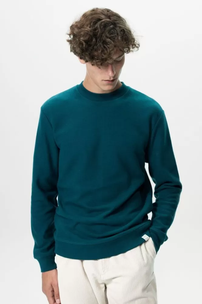 Heren * Truien En Vesten-Donkergroene Sweater