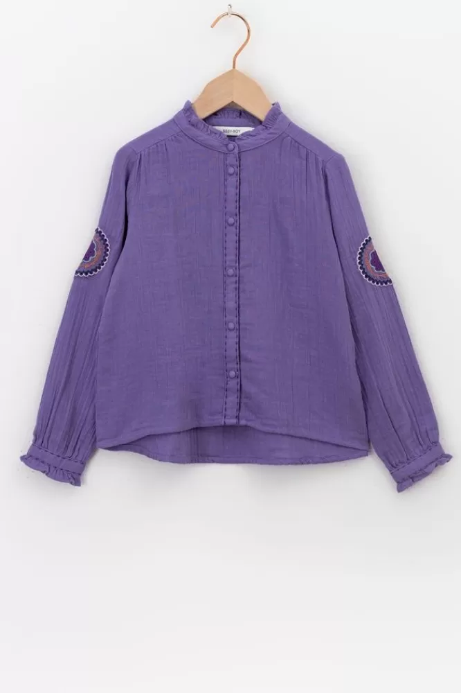 Kids * Blouses-E Blouse Met Embroidery Details