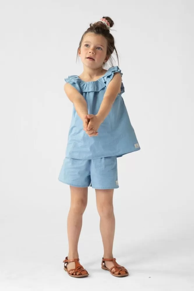 Kids * Broeken-E Denim Shorts