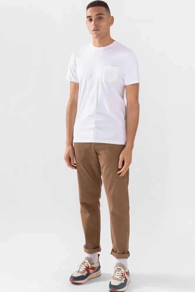 Heren * Broeken-E Katoenen Twill Chino