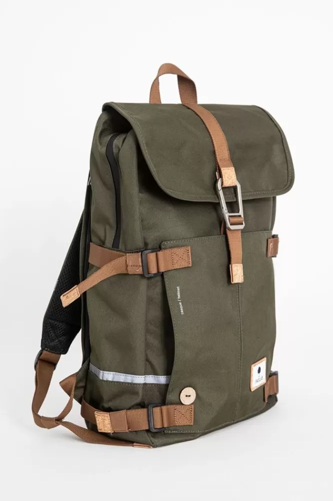 Heren Faguo Tassen- Commuter Rugzak Khaki Groen