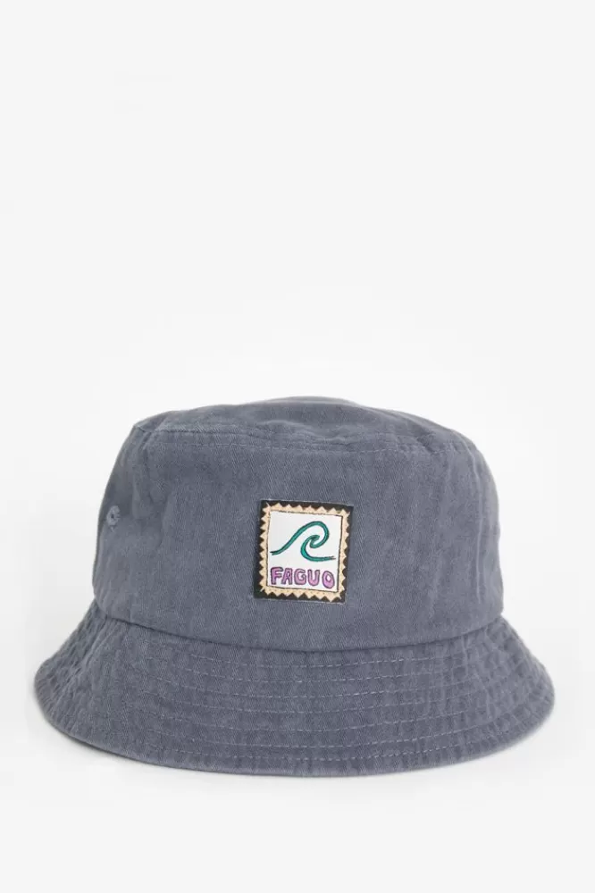 Heren Faguo Hoeden En Petten- Donkerblauwe Bucket Hat