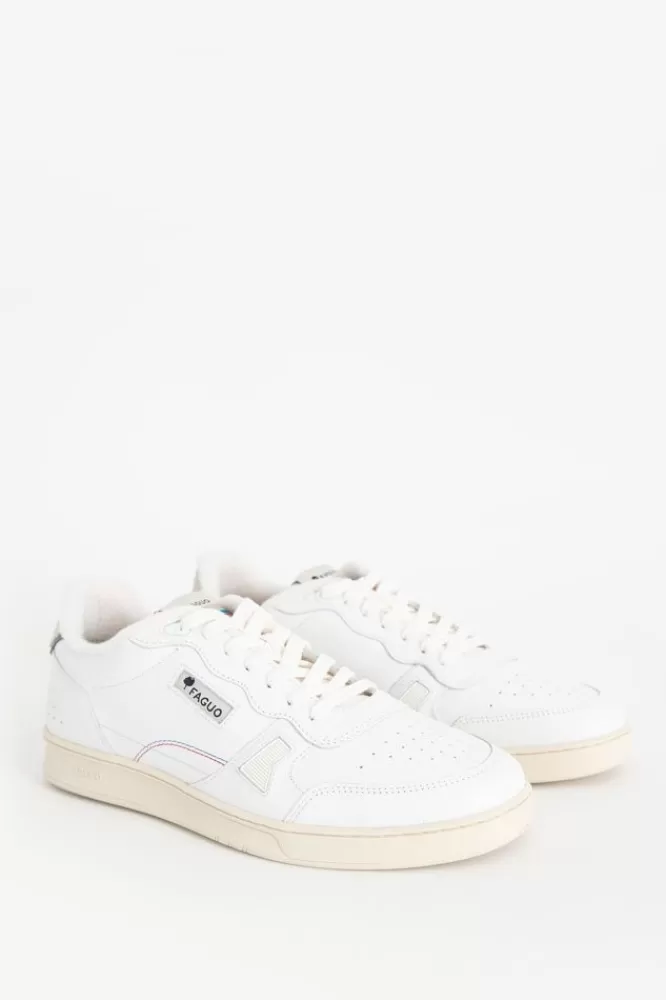 Heren Faguo Schoenen- Te Sneakers Met Grijs Detail