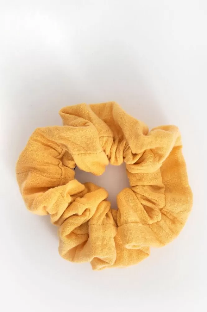 Dames Haar Accessoires-GeleMousselineScrunchie