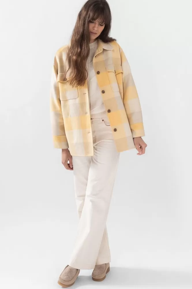 Dames Blazers Jasjes & Gilets-GeruitHandmadeWollenOvershirt