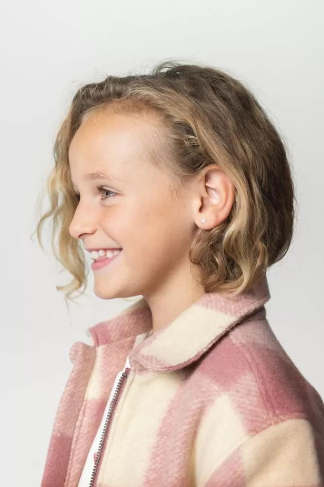 Kids * Blazers Jasjes & Gilets-Geruit Jack In Wolmix