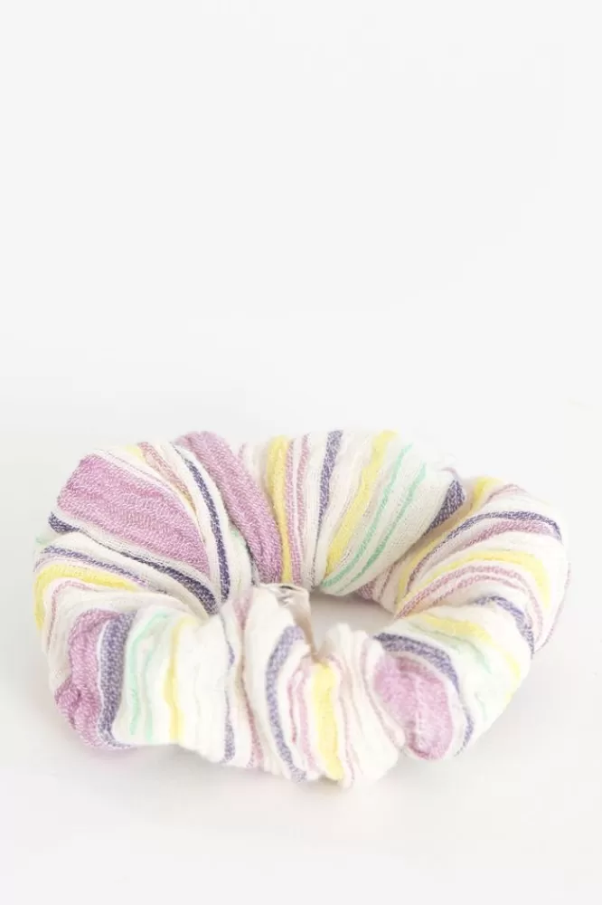 Kids * Accessoires-Gestreepte Scrunchie