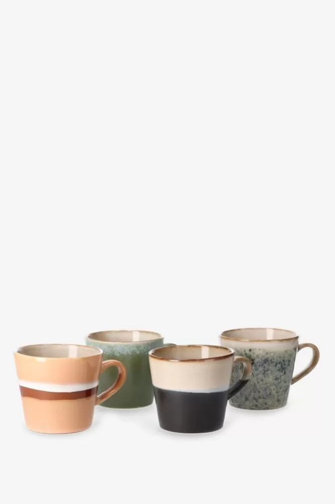 HK Living Servies-Hkliving 70S Ceramics Cappuccino Mokken Virgo