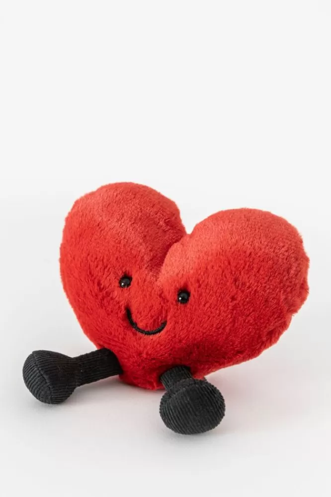 Kids Jellycat Knuffelbeesten- Knuffel Amuseable Red Heart Klein