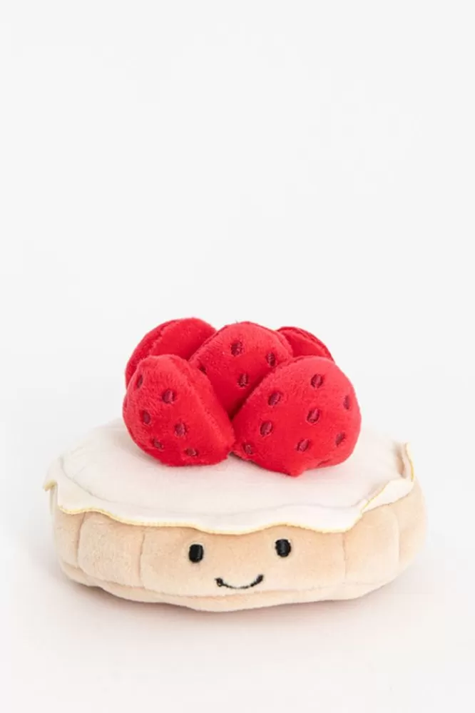 Kids Jellycat Knuffelbeesten- Knuffel Pretty Patisserie Tarte Aux Fraises