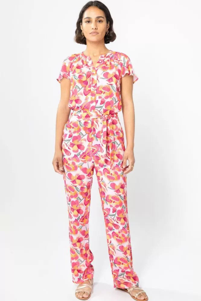 Dames Jumpsuits-JumpsuitMetBloemenprint