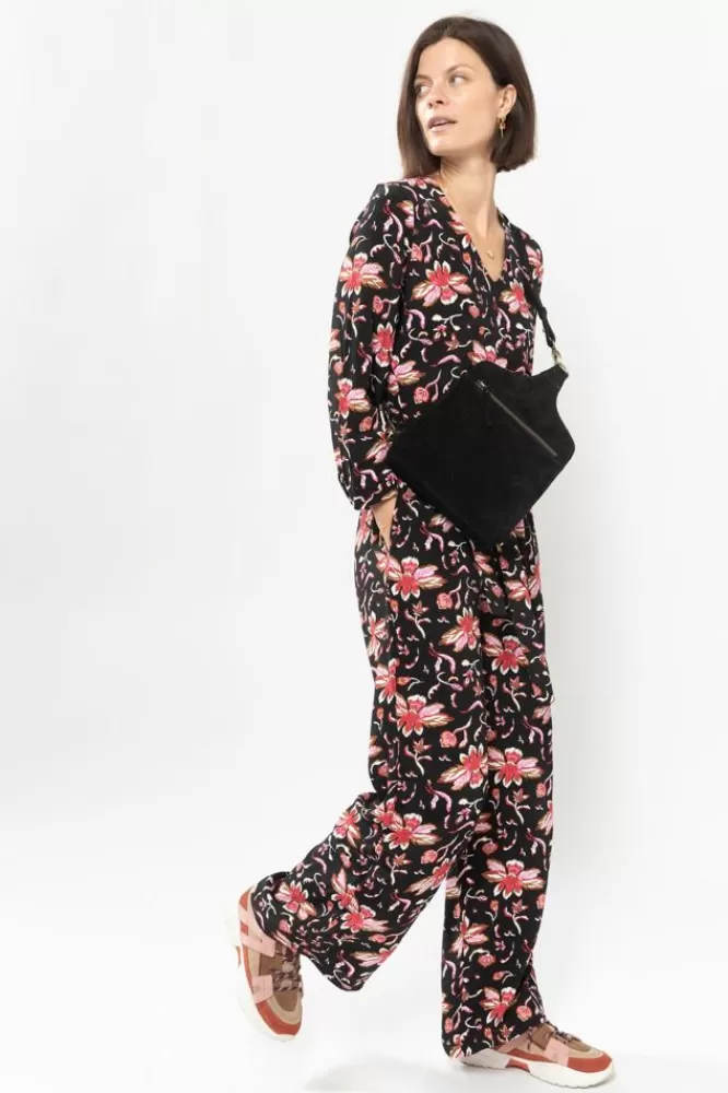 Dames Jumpsuits-JumpsuitMetBloemenprint