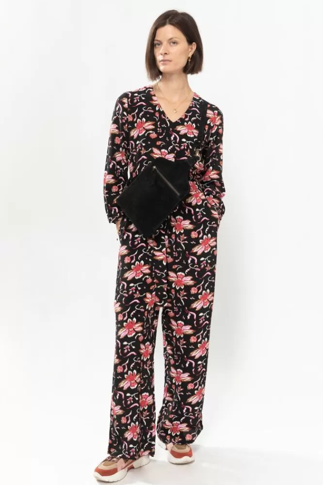 Dames Jumpsuits-JumpsuitMetBloemenprint