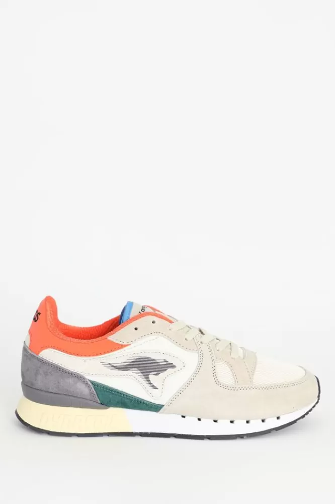 Heren KangaROOS Schoenen- Sneakers Met Oranje Detail