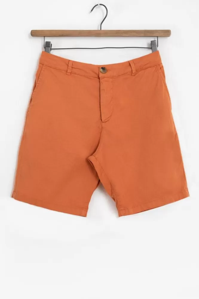 Heren * Broeken-Katoenen Chino Shorts