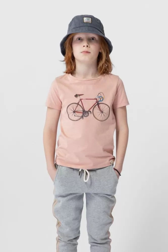 Kids * T-Shirts En Polo's-Katoenen T-Shirt Met Fiets