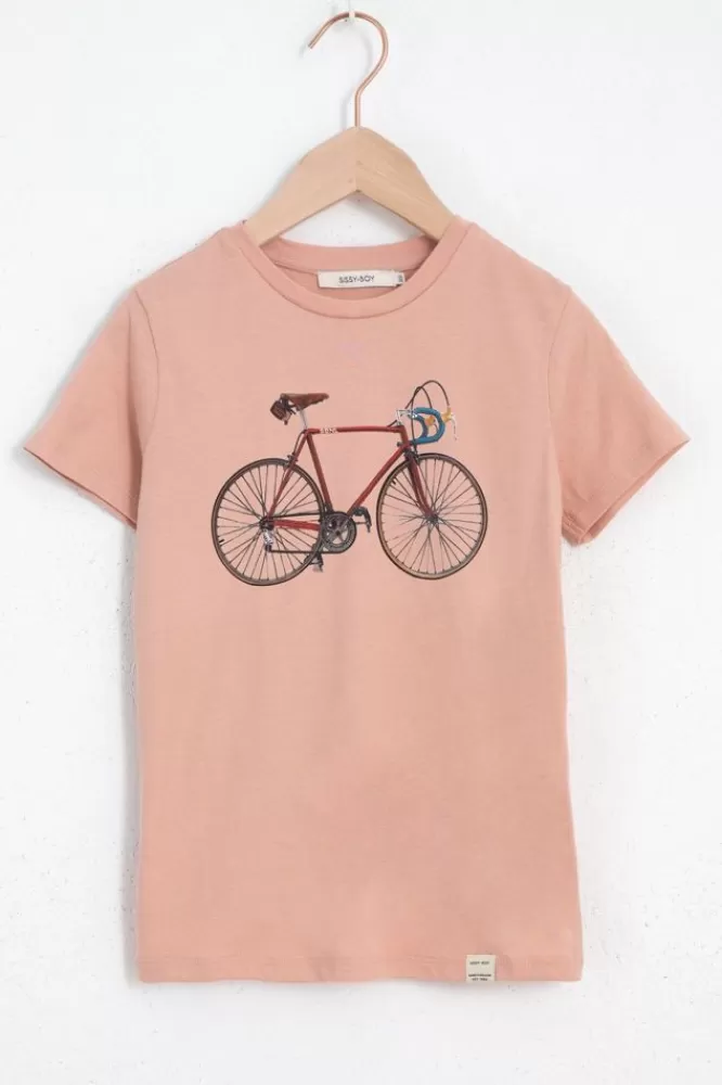 Kids * T-Shirts En Polo's-Katoenen T-Shirt Met Fiets