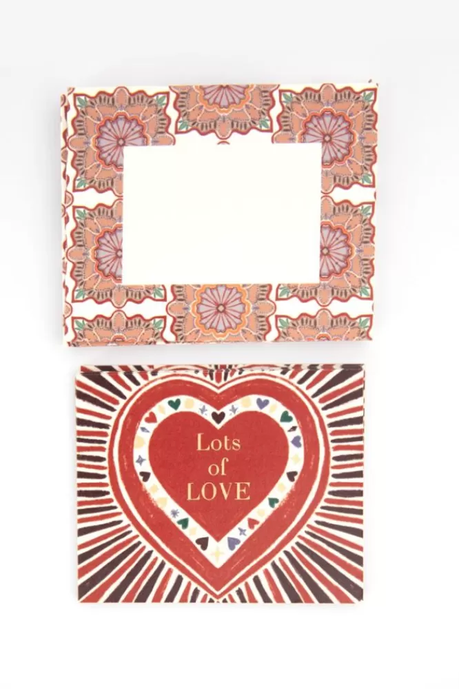 * Stationery-Kerstkaarten Set Lots Of Love