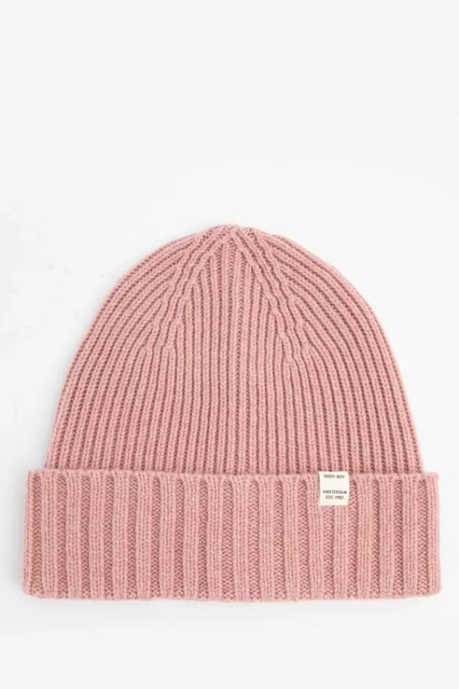 Heren * Mutsen-Licht Lamswollen Beanie