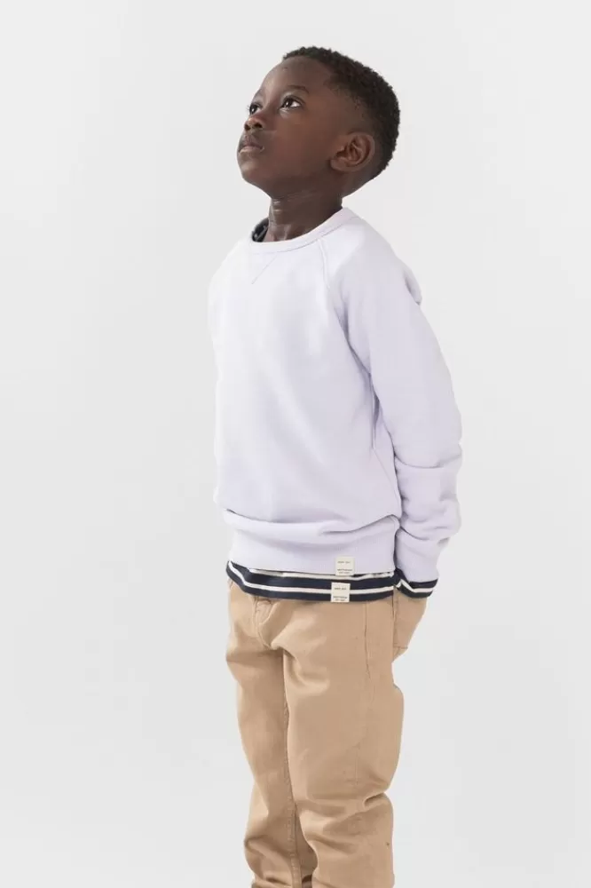 Kids * Truien En Vesten-Lichtpaarse Crewneck Sweater