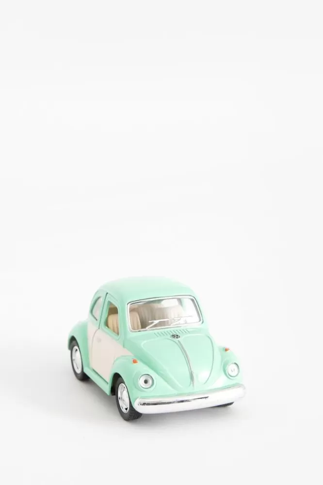 Kids Dam Speelgoedwagens-Metalen Volkswagen Beetle Pastel Lichtgroen