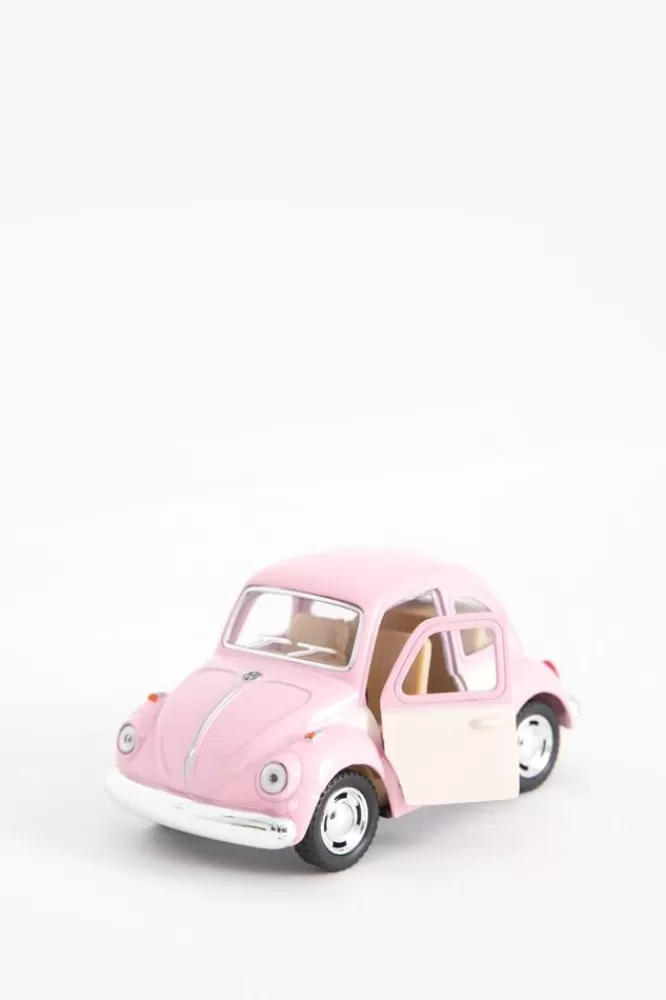 Kids Dam Speelgoedwagens-Metalen Volkswagen Beetle Pastel Roze