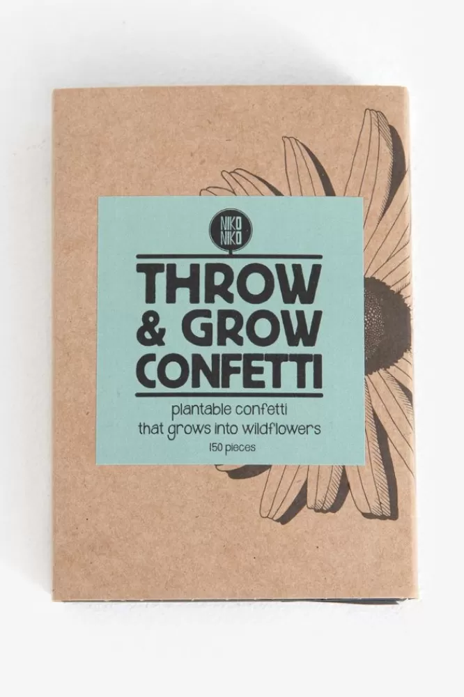 Niko Niko Stationery- Throw & Grow Confetti