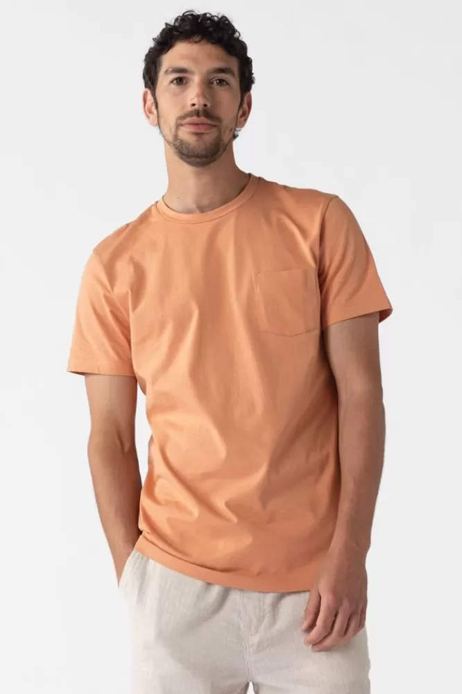 Heren * T-Shirts-Oranje Basic T-Shirt