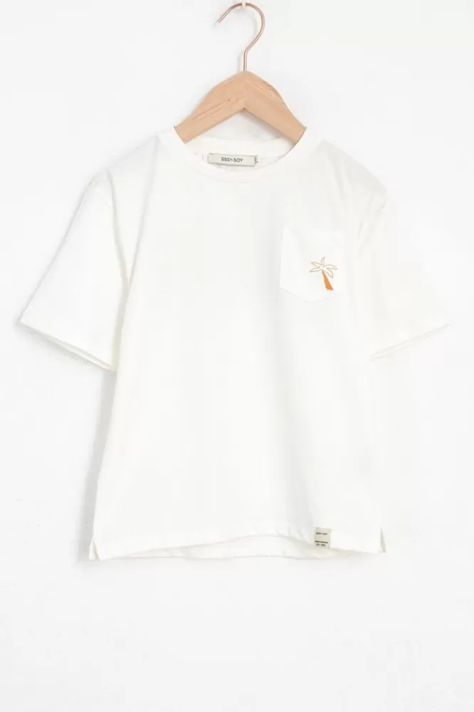 Kids * T-Shirts En Polo's-Oversized T-Shirt Met Palmboom