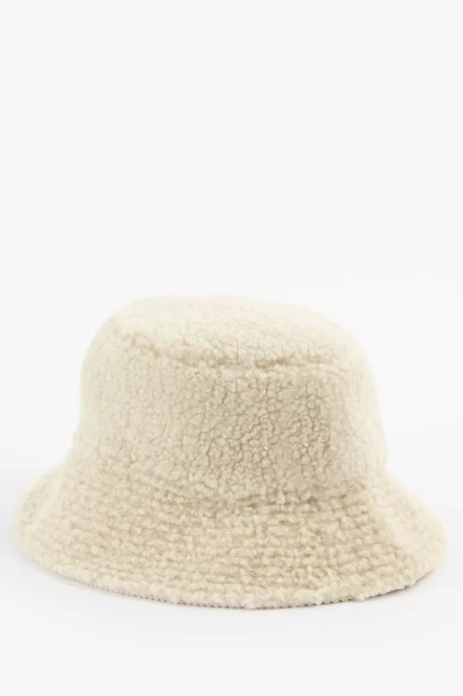 Dames Hoeden En Petten-ReversibleTeddyBucketHat