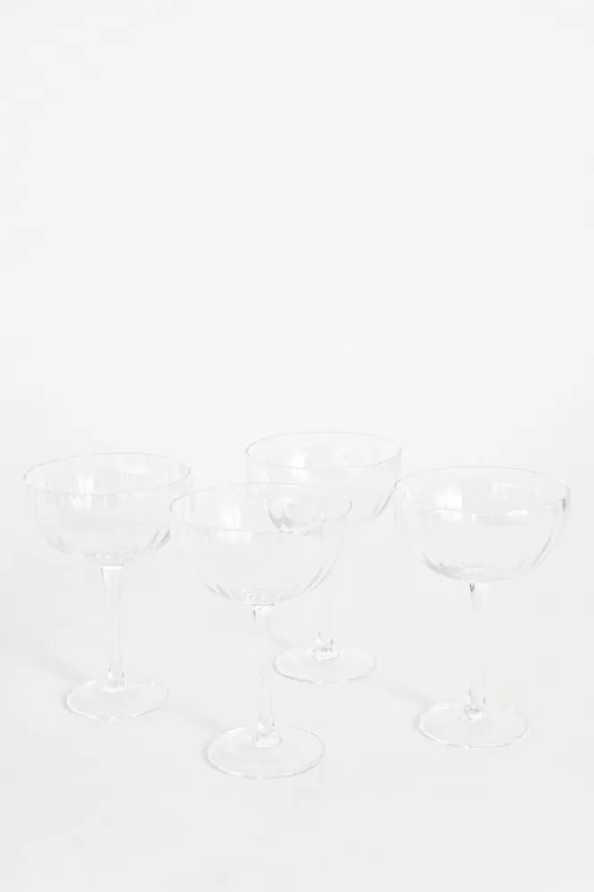 * Glaswerk-Scallop Cocktailglas