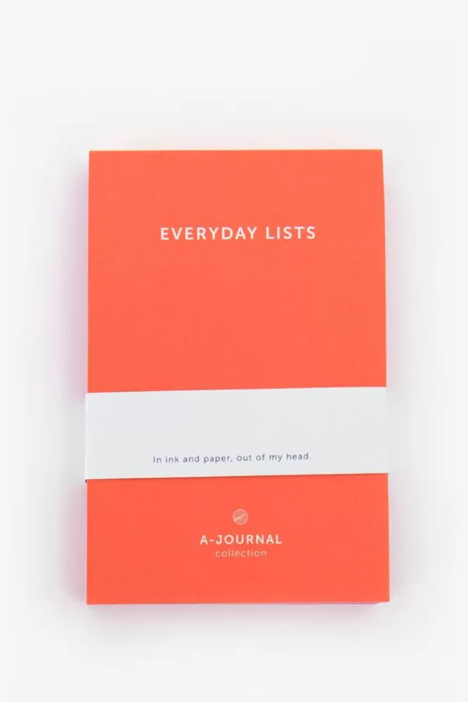 * Stationery-Schrijfblok Everyday Lists