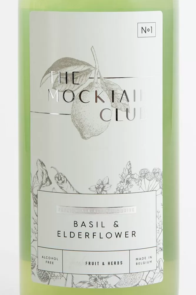 * Keukengerei-The Mocktail Club Basil & Elderflower Mocktail