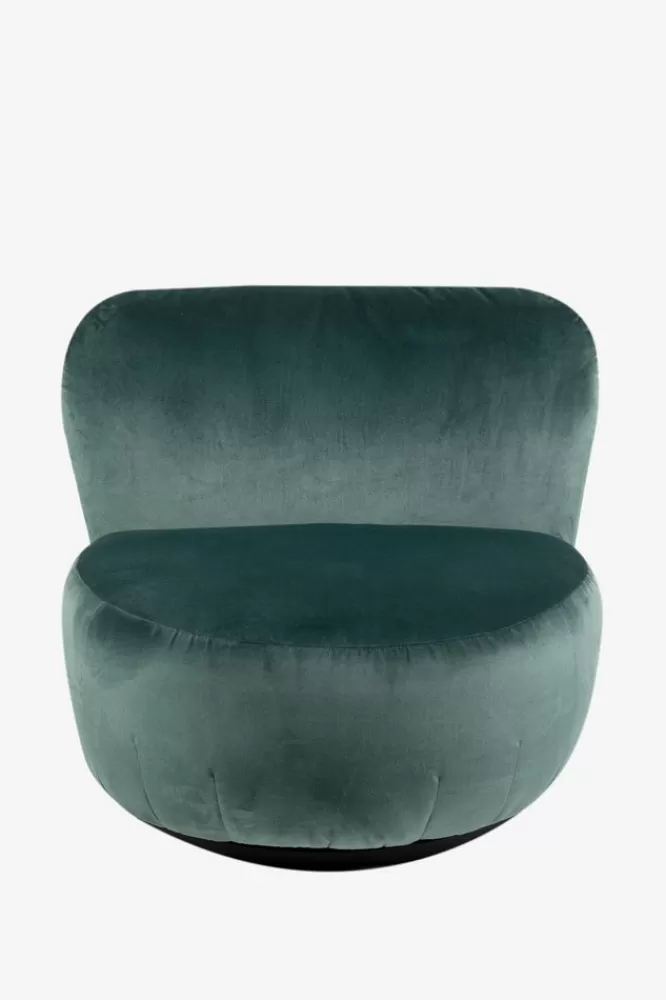 * Stoelen-Velvet E Draaifauteuil Anne