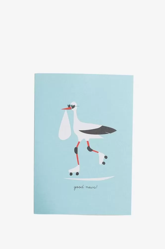 * Stationery-Wenskaart Met Kraamvogel