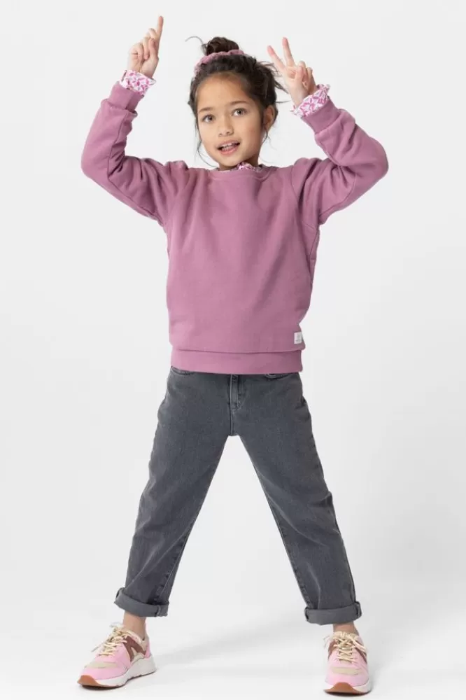 Kids * Jeans-Zwarte Loose Fit Jeans